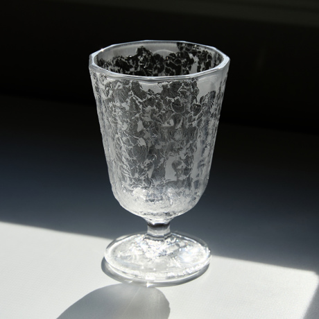 世界にひとつだけ、“消えない霜の華”｜《2個組》令和に甦った、奇跡の「結霜グラス」｜結霜月華（けっそうげっか）