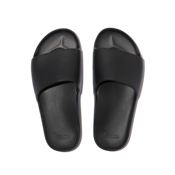 スニーカー感覚！ “健幸ビーサン”｜《スライドタイプ》理学療法士が開発、世界600万人の足を支える「アーチサポートサンダル」｜Archies｜ブラック／28cm