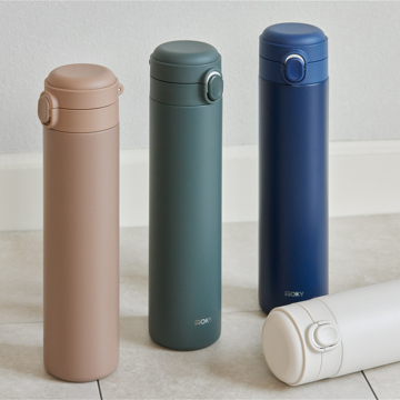 その味変、水筒のせいかも？！｜《ワンプッシュ／600ml》 スポドリOK、金属臭・ニオイ移りなし、チタンセラミックコーティング・ボトル｜WOKY