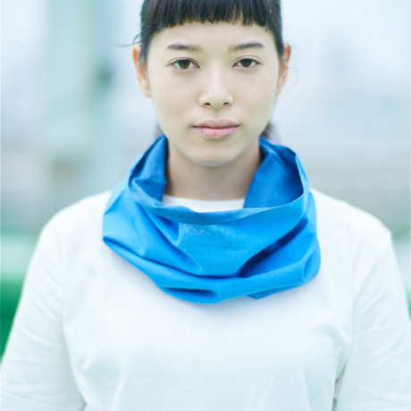 首にワッカ。なるほど、ワオ！！｜和晒しコットン100%、日除け、汗拭き、冷え対策できる「首の肌着」｜Oo