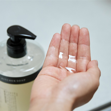 掃除のプロが作った、“わが家の洗剤”｜《アンチスメルハンドソープ》手の臭いをすっきりリセットする、キッチン専用「消臭ハンドソープ」｜HUMDAKIN