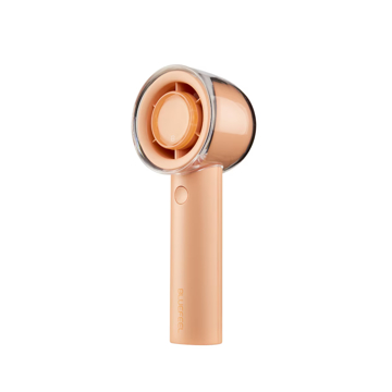 MONOCO OUTLET｜【3,280円→2,480円】手のひらサイズで、強風16m/s「ミニヘッドZファン」｜BLUEFEEL｜ピーチピンク