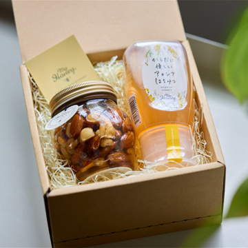 健康は、甘くていい｜「MYHONEY ナッツの蜂蜜漬け」専用ショッパー