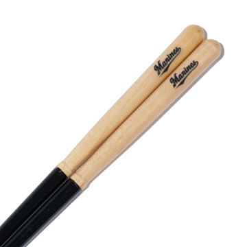 幸せの“箸”渡し｜《かっとばし!!／１膳／箱なし》折れたバットからつくった、プロ野球12球団公認のお箸｜兵左衛門｜千葉ロッテマリーンズ