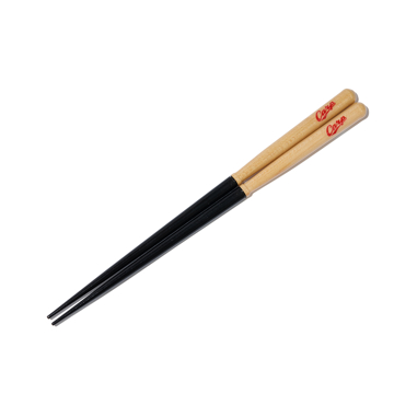 幸せの“箸”渡し｜《かっとばし!!／１膳／箱なし》折れたバットからつくった、プロ野球12球団公認のお箸｜兵左衛門