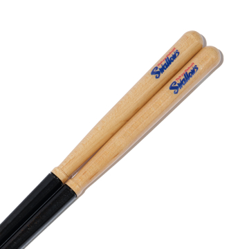幸せの“箸”渡し｜《かっとばし!!／１膳／箱入り》折れたバットからつくった、プロ野球12球団公認のお箸｜兵左衛門｜東京ヤクルトスワローズ