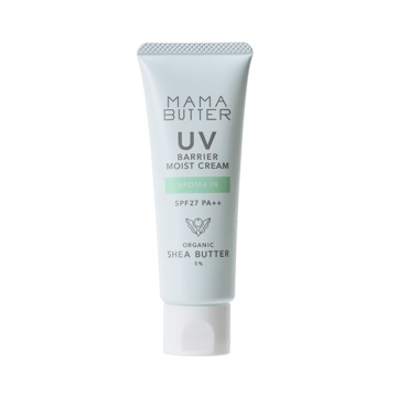 MONOCO OUTLET｜【1,980円→1,386円】保湿しながらUVケア。ノンケミカル処方の「SPF27・PA++バリアモイストクリーム アロマイン」｜MAMA BUTTER
