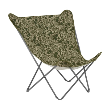 MONOCO OUTLET｜【18,150円→16,335円】シックな織り柄の、ゆったりサイズモデル「バタフライチェア POPUP XL LFM2957」｜Lafuma｜グリーン