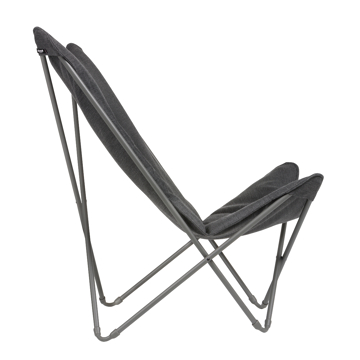 MONOCO OUTLET｜【43,450円→30,415円】層クッションシート、ラグジュアリーサイズの「バタフライチェア SPHINX LFM2770」｜Lafuma｜ブラック