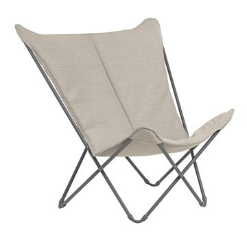 MONOCO OUTLET｜【43,450円→30,415円】層クッションシート、ラグジュアリーサイズの「バタフライチェア SPHINX LFM2770」｜Lafuma｜ベージュ