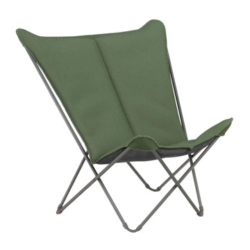 MONOCO OUTLET｜【31,790円→28,611円】３層クッションのゆったりサイズモデル「バタフライチェア POP UP XL Be Comfort LFM5183」｜Lafuma｜オリーブ
