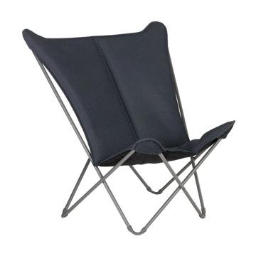 MONOCO OUTLET｜【31,790円→28,611円】３層クッションのゆったりサイズモデル「バタフライチェア POP UP XL Be Comfort LFM5183」｜Lafuma｜ダークグレー