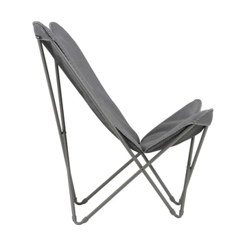 MONOCO OUTLET｜【31,790円→28,611円】３層クッションのゆったりサイズモデル「バタフライチェア POP UP XL Be Comfort LFM5183」｜Lafuma｜シルバー