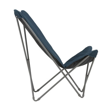 MONOCO OUTLET｜【31,790円→28,611円】３層クッションのゆったりサイズモデル「バタフライチェア POP UP XL Be Comfort LFM5183」｜Lafuma｜ブルー