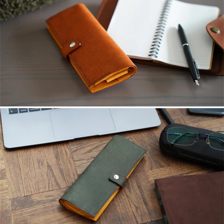 MONOCO OUTLET｜【25,850円→18,095円】お札よりスリム、持ちやすさを追求した長財布｜LEAFLIC SLIM