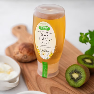 朝食に、１スプーンの“食物繊維ケア”｜《500ｇ／箱なし》水溶性食物繊維入り「からだに優しい 毎日のイヌリンはちみつ」｜MYHONEY