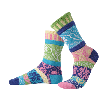 足元ハッピー！ 未来に“ちょい足し”｜楽しい、かわいい、チャリティーソックス｜SOLMATE SOCKS｜ハミングバード／L（27-29）