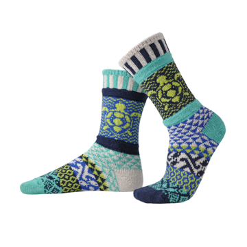 足元ハッピー！ 未来に“ちょい足し”｜楽しい、かわいい、チャリティーソックス｜SOLMATE SOCKS｜オーシャン／M（25-27）