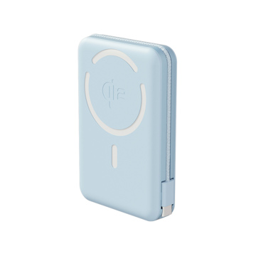新技術で、安全をモバイル｜《10000mAh 25W》Qi2.2認証、発火しにくい準固体モバイルバッテリー「HeatZero 10000」｜VOVA｜パウダーブルー