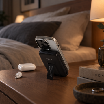 新技術で、安全をモバイル｜《10000mAh 25W》Qi2.2認証、発火しにくい準固体モバイルバッテリー「HeatZero 10000」｜VOVA