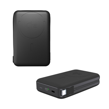 新技術で、安全をモバイル｜《10000mAh 25W》Qi2.2認証、発火しにくい準固体モバイルバッテリー「HeatZero 10000」｜VOVA｜マットブラック
