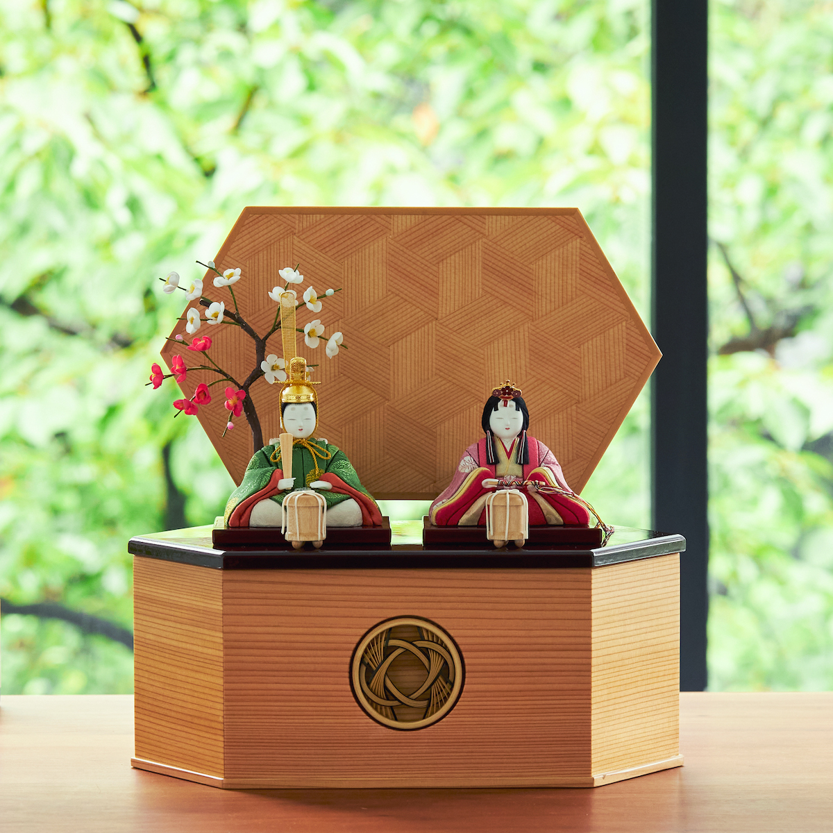 雛人形セット 和collection　陶器製　伝統的デザイン 雛人形セット 和collection 陶器製 伝統的デザイン