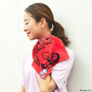 見るたびに“ほほ笑み”、「ドラえもん」タオル | フワフワの手触りと温かみある刺繍がくれる安心感