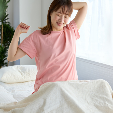 科学の布で、お疲れボディ修復 | 寝ている間に血行促進、疲れ・コリを改善