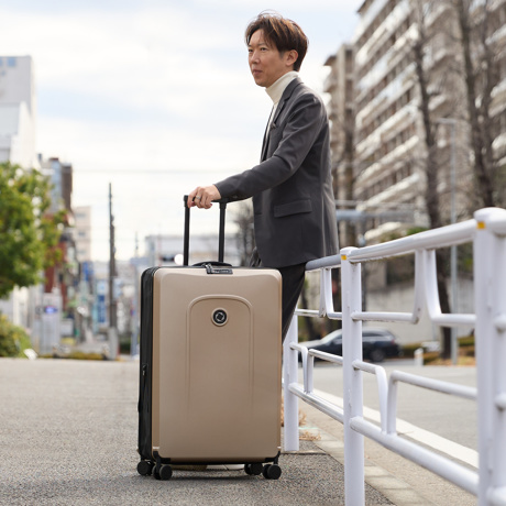 旅のあとも美しい｜収納時は、約1／2にスリム化！