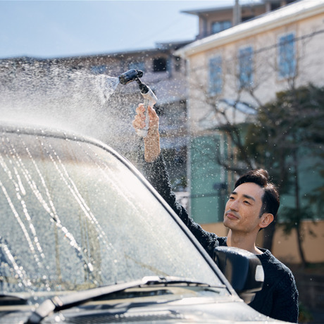 ミラブル泡で、“水圧まかせ“からの卒業｜水道・電源いらず、優しく強力洗浄