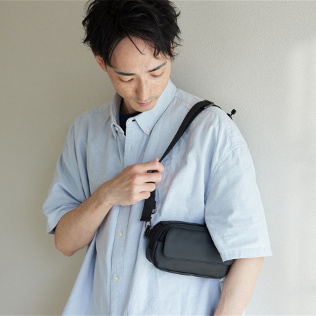 手ぶら以上、バッグ未満｜ポケット感覚、財布機能付き”ポケウォレ”