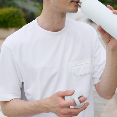 猛暑？酷暑？ クールにいこう｜吸って、逃がす。和紙×ポリの快適設計