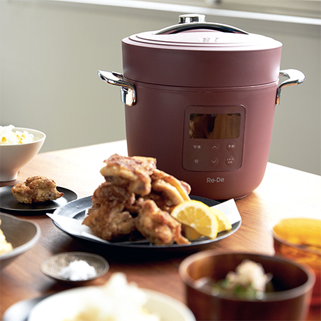 料理の“成功パターン”が見つかる、アシスト調理器｜ジューシー唐揚げは、60℃・1時間の下ごしらえ