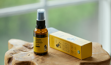 マヌカ１プッシュ、イガイガ狙い撃ち | MG850+マヌカハニー配合の「のどスプレー」