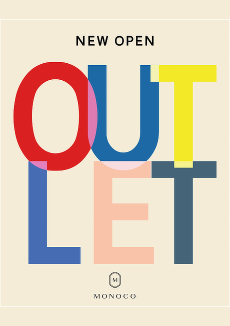MONOCO OUTLET｜いつのぞいても、嬉しい価格。