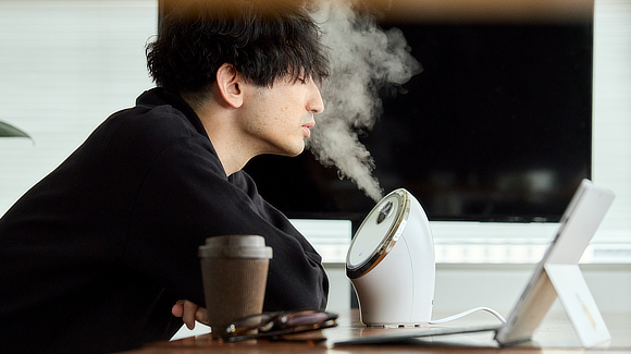 おつかれ顔に、ごほうびサウナ｜45℃のあったかスチームが、目に肌にキモチイイ