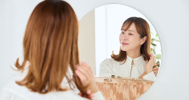 最近、“鏡”見てる ?