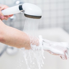 両親の髪の毛のハリが出た（鈴木）